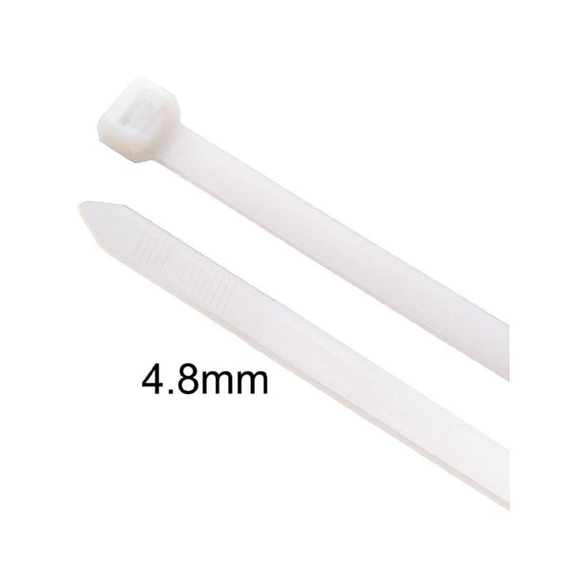 46-111 – CABLE TIE NAT 11IN 50LB WIDTH 4.8MM (100 pcs/pkg)