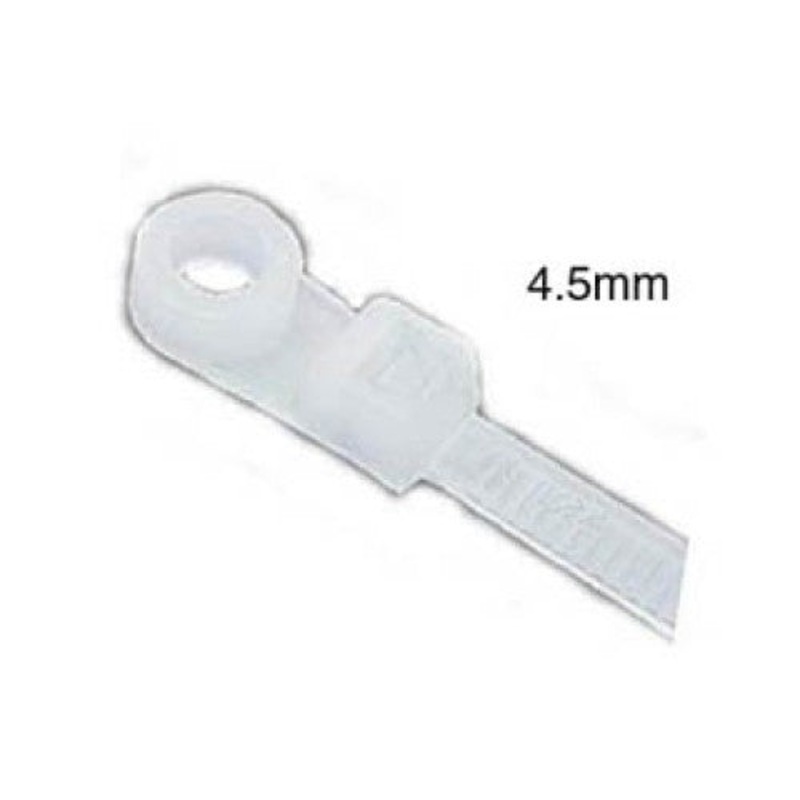770-9242 – CABLE TIE SCREW MOUNT NAT 8IN 50LB WIDTH 4.5MM (25 pcs/pkg)