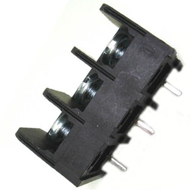 8PCV-03-001 – TERM BLOCK 3P PCST 1ROW 9.4MM #8 -32 20MM WIDE (2 pcs/pkg)