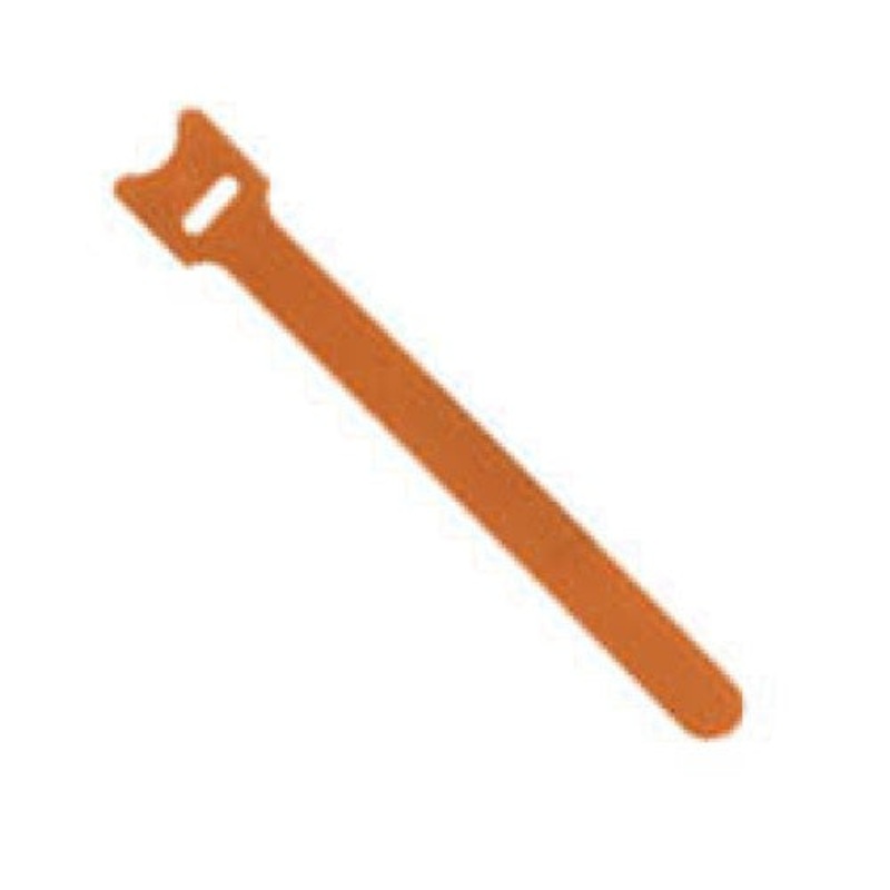 900-098-OR – VELCRO HOOK AND LOOP TIE ORANGE 8IN  (25 pcs/pkg)