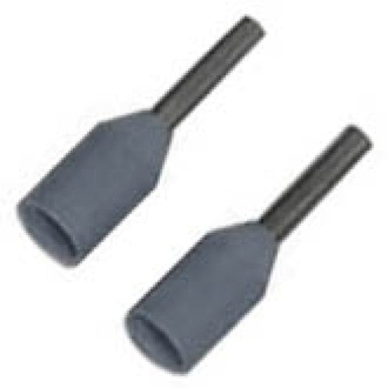 FER-20-8D – FERRULE 20AWG 8MM STEM GREY  (500 pcs/pkg)