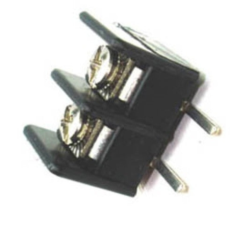 GTEA-2211-2 – TERM BLOCK 2P PCRA 1ROW 6.7MM #6 -32 12.9MM WIDE (2 pcs/pkg)