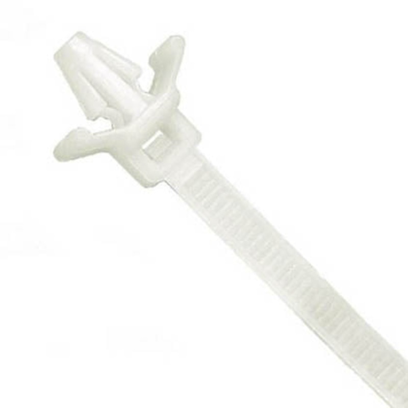 L-750PM9C – CABLE TIE PUSH MOUNT NAT 60LBS 7.5INX2MM (100 pcs/pkg)