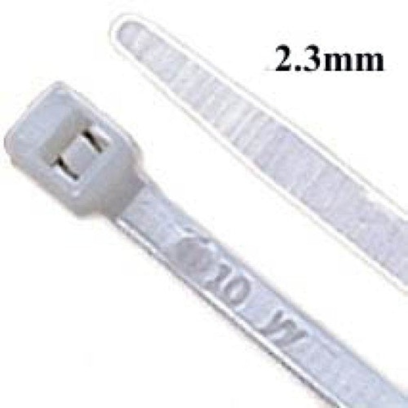 T18S9M4 – CABLE TIE NAT 3.3IN 18LB WIDTH 2.3MM (1000 pcs/pkg)