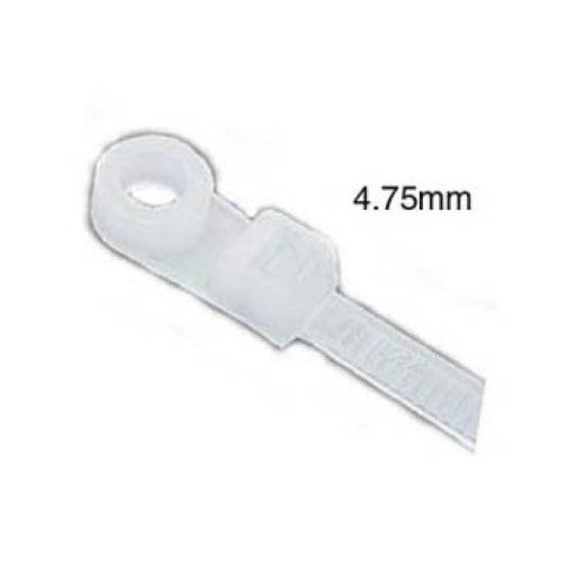 T50MR9C2 – CABLE TIE SCREW MOUNT NAT 8.46IN 50LB WIDTH 4.7MM HOLE #10 (100 pcs/pkg)