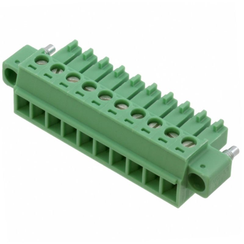 1827787 – TERM BLOCK 10P FEM PLUG 3.81MM 28-16AWG 8A/160V