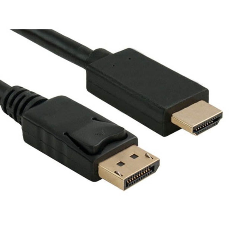 CB-DPHDMI/10 – DISPLAYPORT MALE-HDMI MALE 10FT BLACK