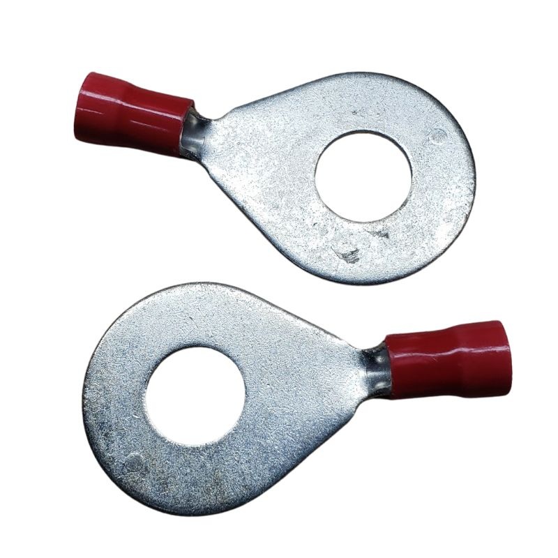 PV0812R – RING TERM RED 1/2IN 8AWG ID-13.2MM OD-31.8MM (2 pcs/pkg)