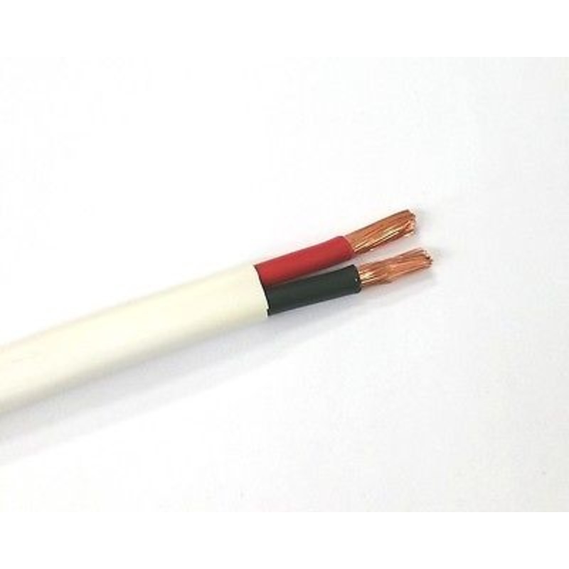 25′ 10-2C-TTP, 2C 10AWG Tight Tube Plenum Speaker Cable CL2P, CMP FT6