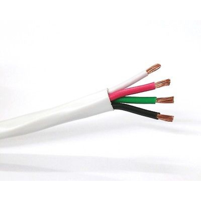 25′ 4 Conductor 14 Gauge (41/30) OFC High Flex Speaker ~ 4C 14AWG CMR U1404H