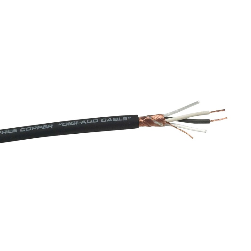 25′ Gepco 5526, 2 Conductor 26 Gauge, Bantam Patch Digital Audio Cable 2C 26AWG