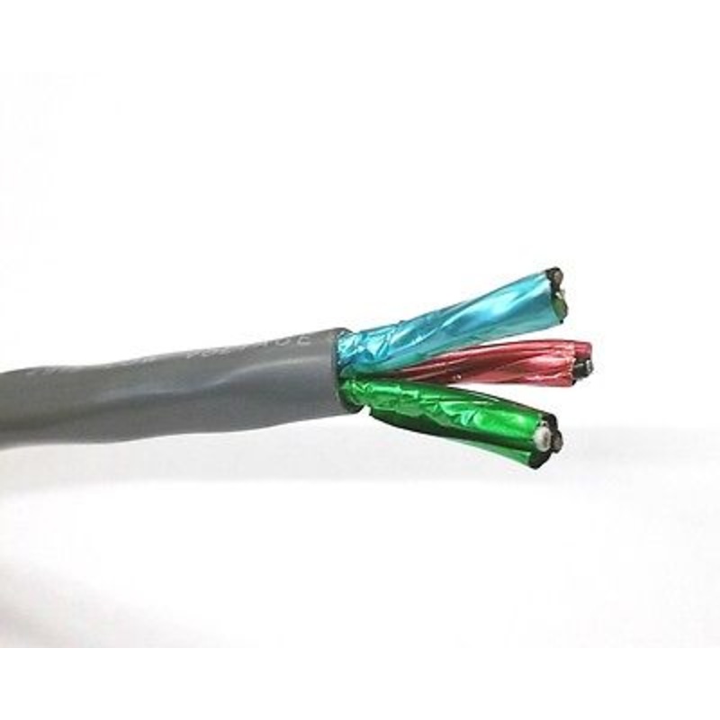 5′ Belden 9773 3 Pair 18AWG Shielded Paired Snake & Control Cable 5 FOOT