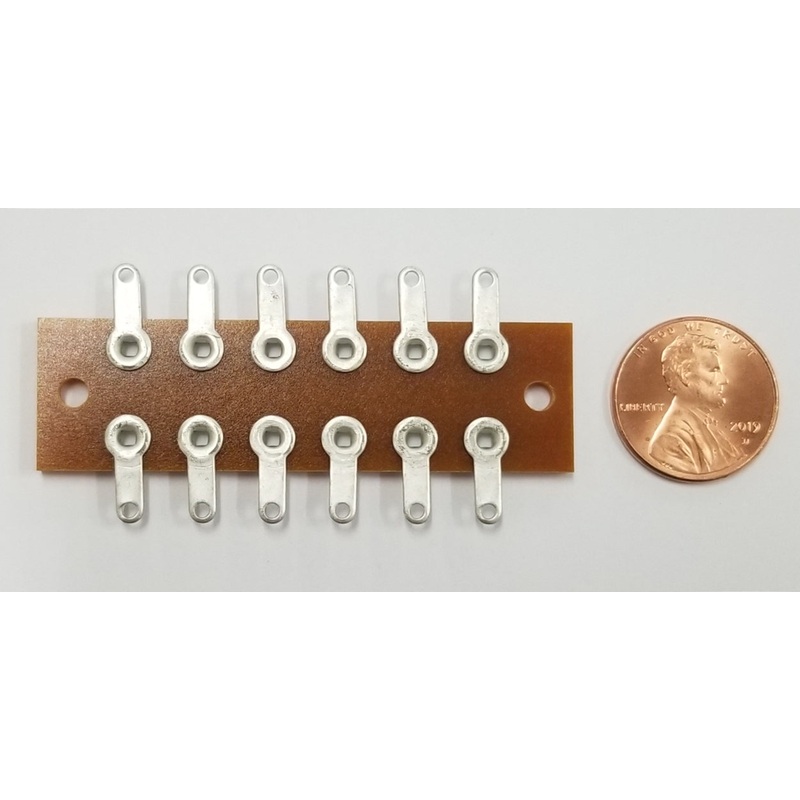 L-3522-6P, Sato Parts 6 Position Phenolic Terminal Strip