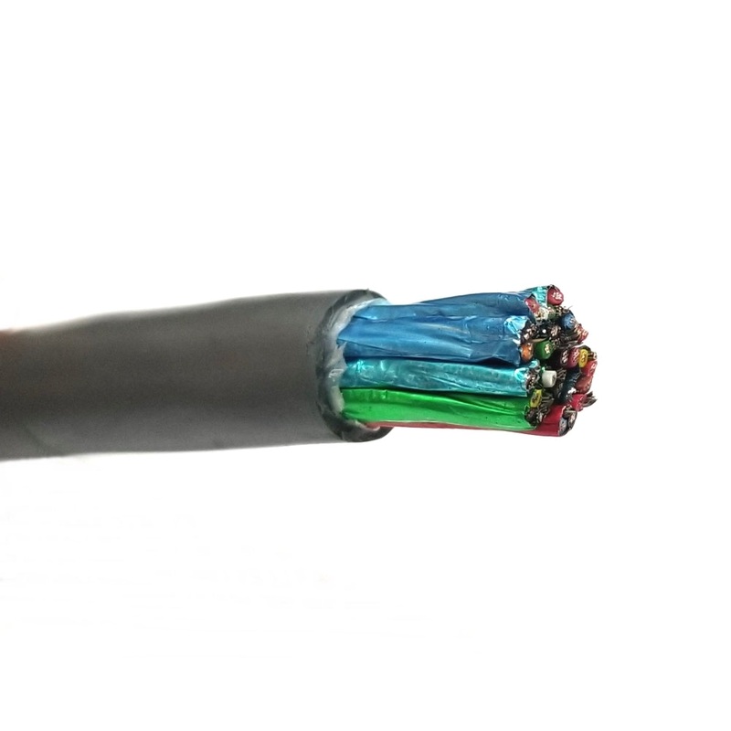 9769, Belden 17 Pair 22AWG Individually Shielded Paired Cable ~ PER FOOT 17pr