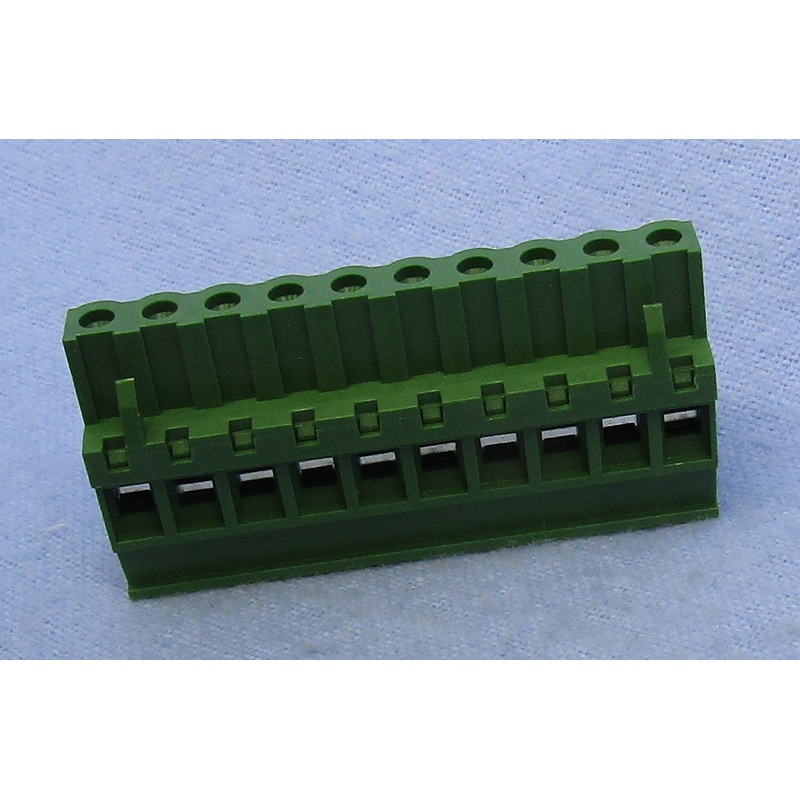 Philmore 13-2510, 10 Position Vertical Female Euro Mag DePluggable Terminal Block