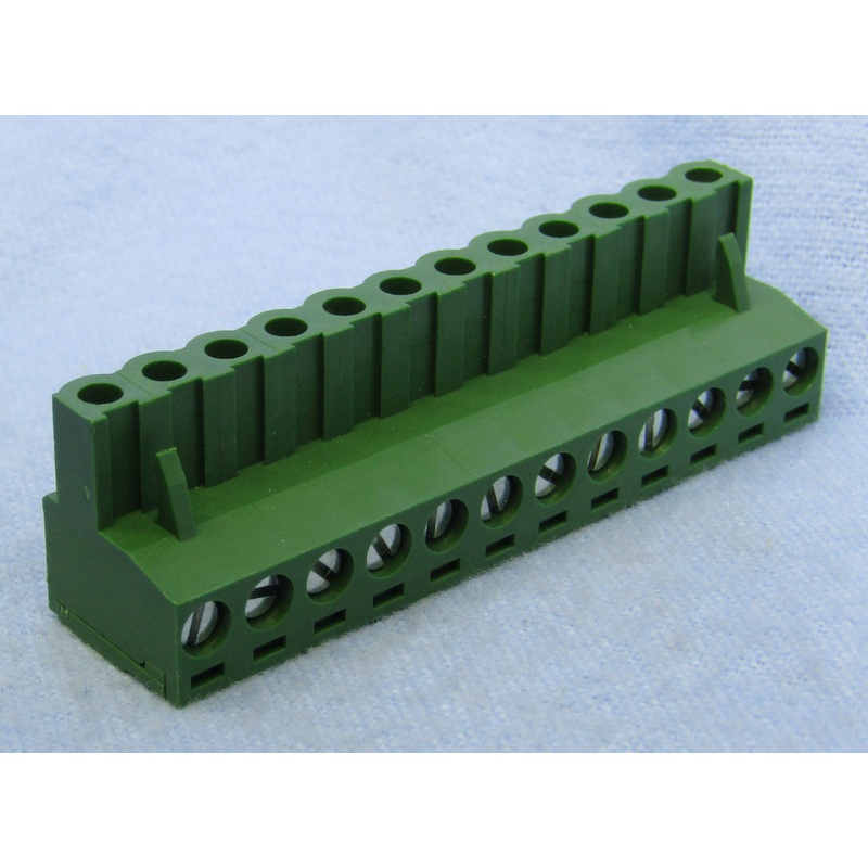 Philmore 13-2612, 12 Position Horizontal Female Euro Mag DePluggable Terminal Block