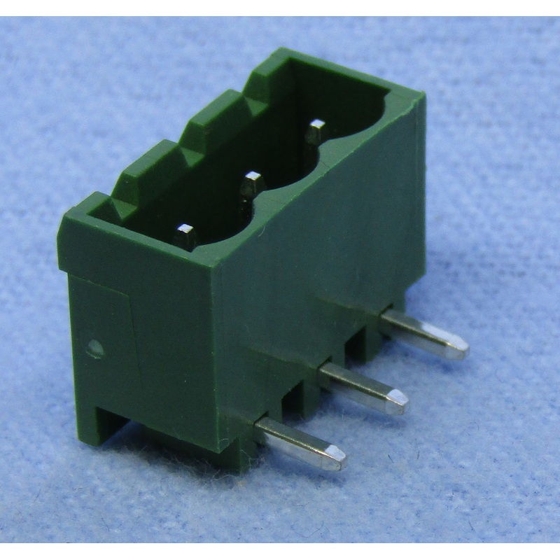 Philmore 13-2803, 3 Position Horizontal Male Euro Mag Header Socket, P.C. Mount