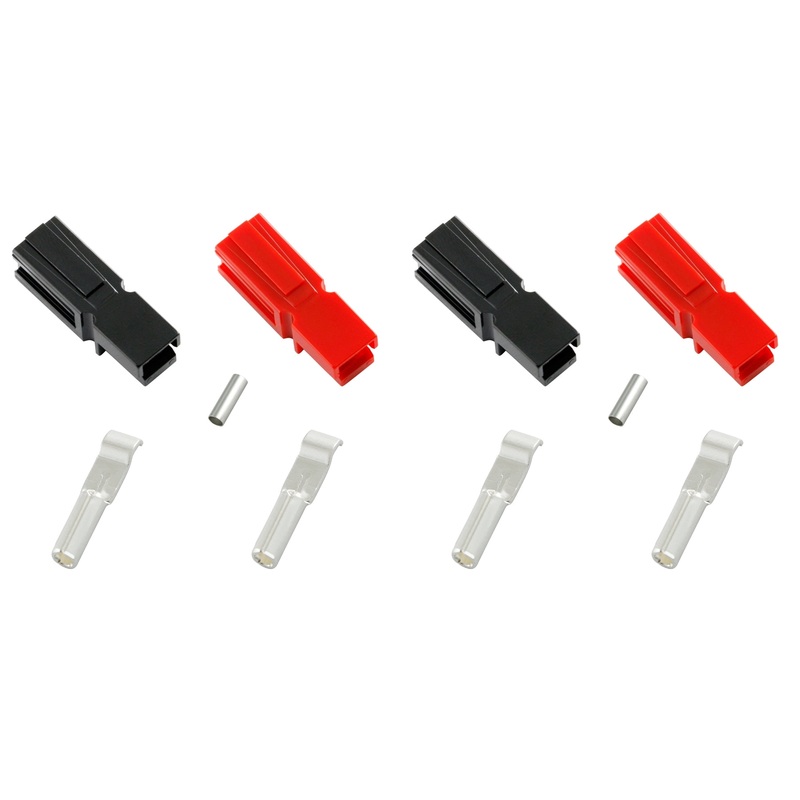Philmore 49-300 2 Pairs of RED & BLACK DC-S (Standard) Power Connectors ~ 15A