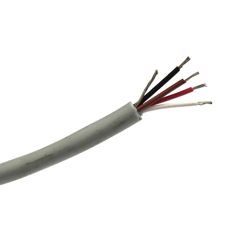 25′ W22P1290S, 4 Conductor 22 Gauge Unshielded Cable ~ 4C 22AWG UL AWM 2464 VW-1