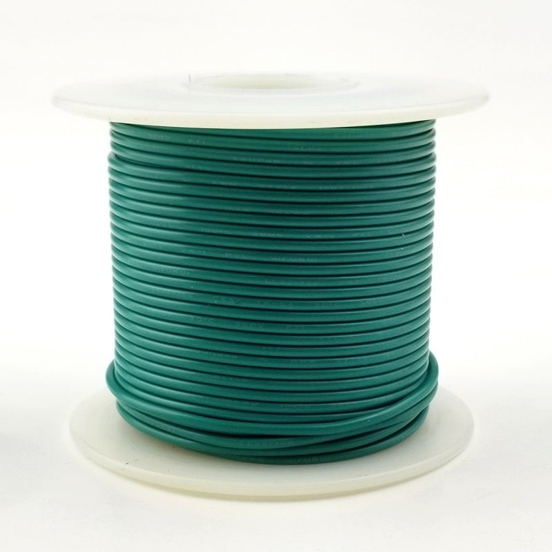 HS26-05-100 100FT 26AWG GREEN SOLID Electronic Electrical 300V Wire UL1007 80C