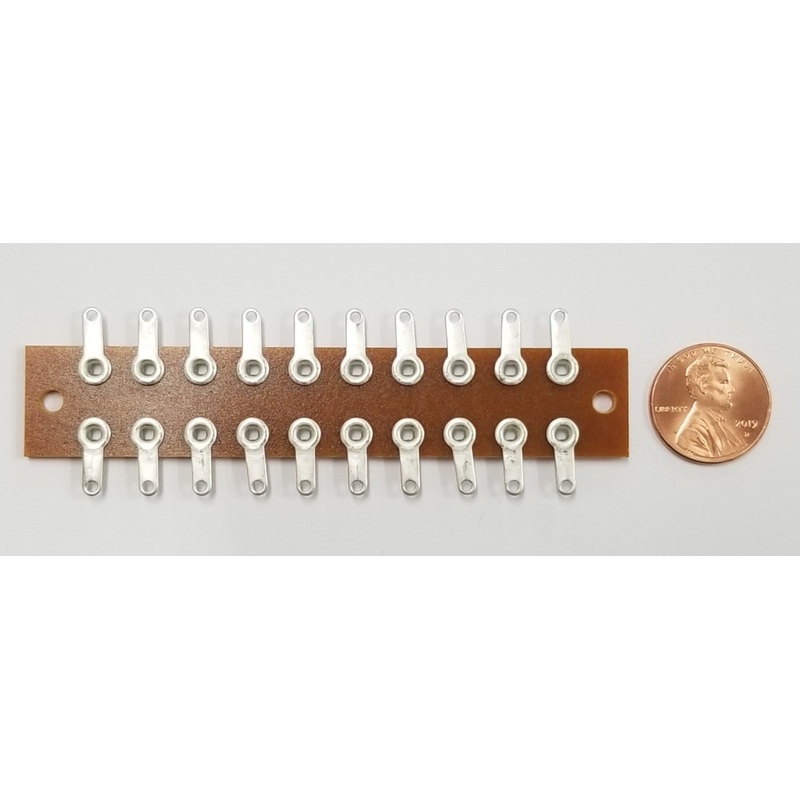 L-3522-10P, Sato Parts 10 Position Phenolic Terminal Strip