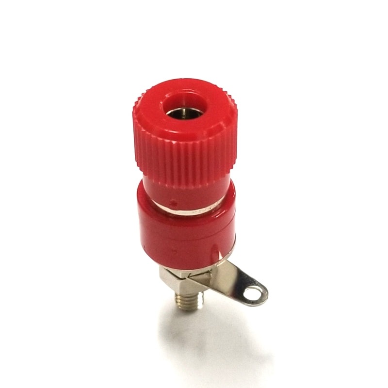 T-12-12-R, Sato Parts Red Female Banana Binding Post