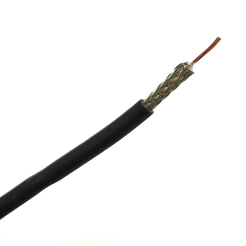 10′ Belden 8216 RG-174/U 50 Ohm Miniature Coaxial Cable, 26AWG Stranded Center