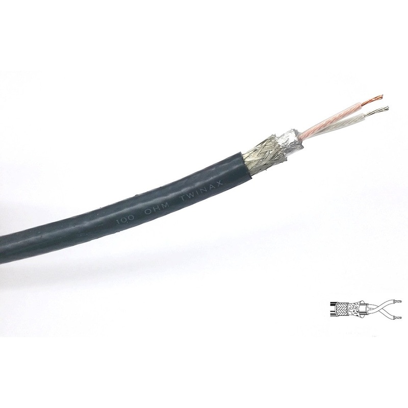 25′ Belden 2019C Twinax 100 Ohm Network Cable, 25 Foot Length