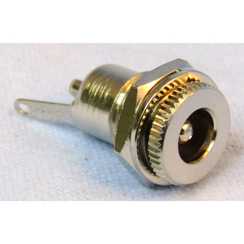 308, Philmore 2.85mm I.D. x 6.3mm O.D. Panel Mount Coaxial Power Jack