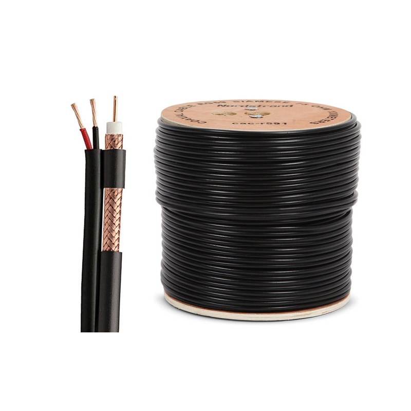 H59+182JRBK3-500SM, Wavenet RG59 (CCS) 18/2 (BC) Siamese 500′