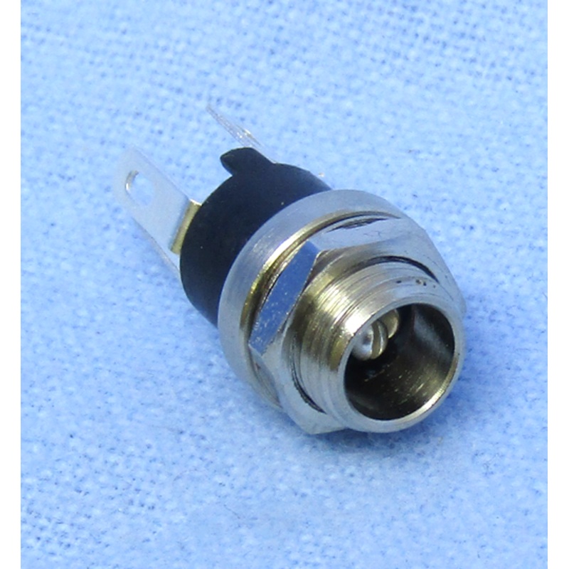 Philmore # 2112, 2.1mm I.D. x 5.5mm O.D. Panel Mount Coaxial Power Jack
