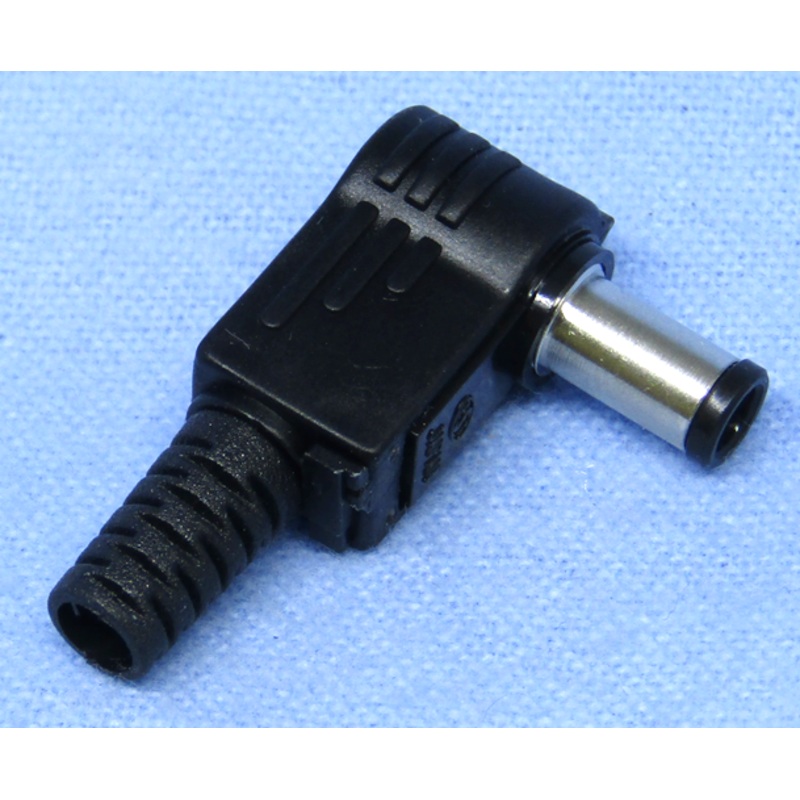 Philmore # 2559 3.3mm x 5.5mm w/ 1.0mm Center Pin Right Angle Coaxial Power Plug