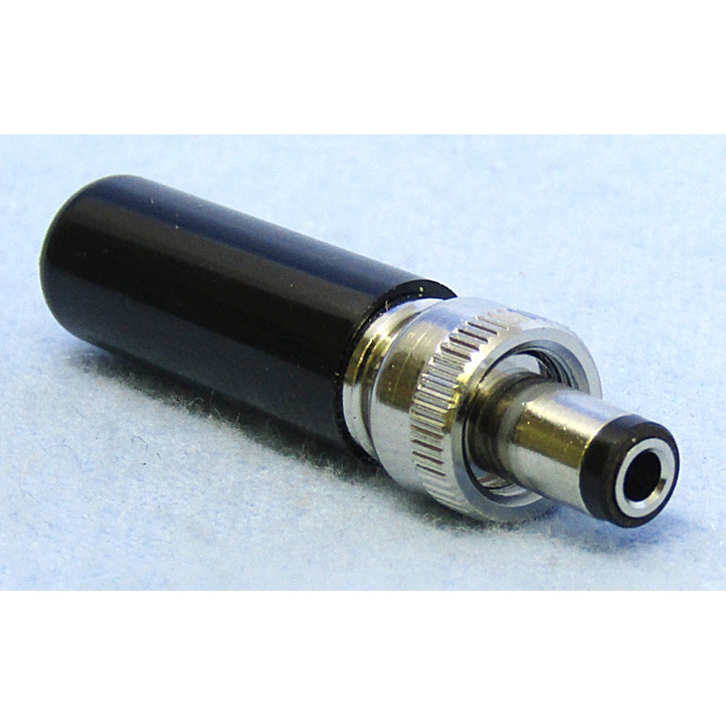 Philmore # 2560, 2.5mm I.D. x 5.5mm O.D. Coaxial Power Plug with Locking Ring