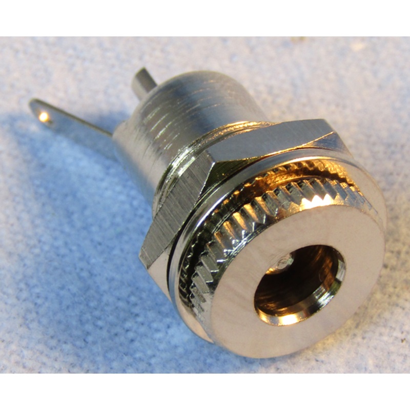 Philmore # 306, 2.85mm I.D. x 5.6mm O.D. Panel Mount Coaxial Power Jack