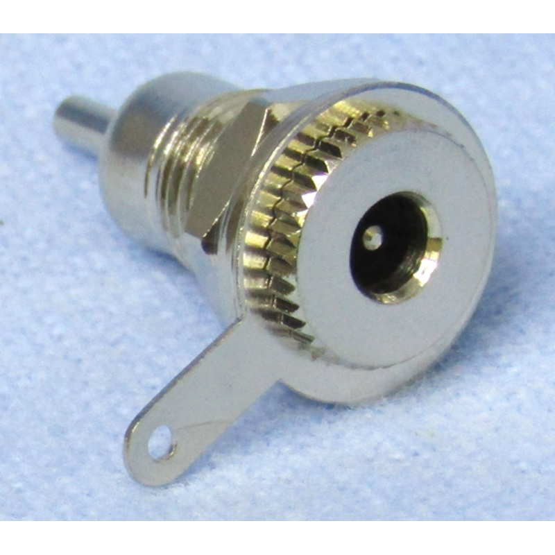 Philmore # 311, 1.1mm I.D. x 3.5mm O.D. Panel Mount Coaxial Power Jack