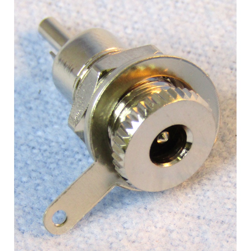 Philmore # 313, 1.3mm I.D. x 3.5mm O.D. Panel Mount Coaxial Power Jack