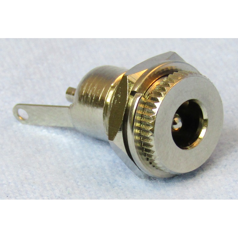Philmore # 325, 2.5mm I.D. x 5.5mm O.D. Panel Mount Coaxial Power Jack