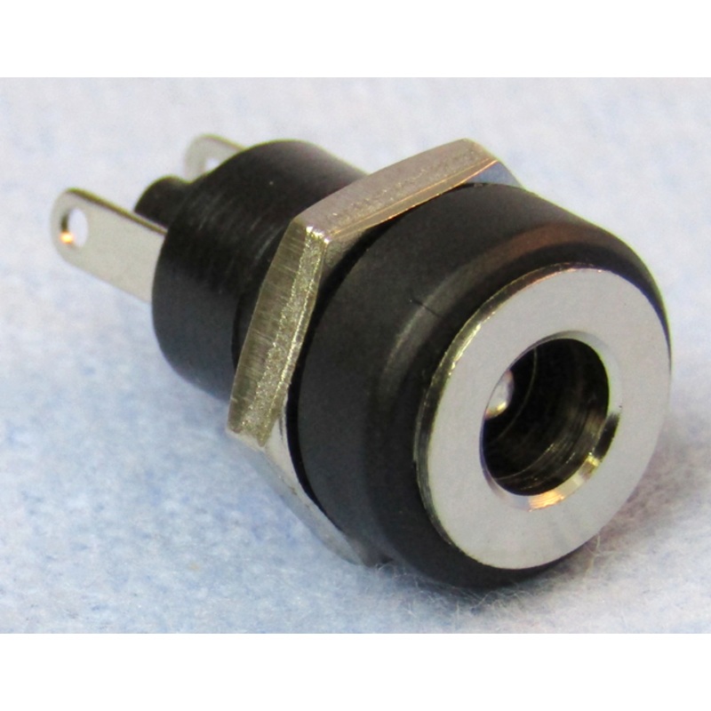 Philmore # 340, 1.7mm I.D. x 4.0mm O.D. Panel Mount Coaxial Power Jack