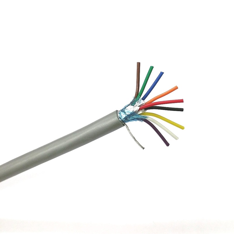 25′ Belden 5506FE 8 Conductor 22 Gauge Shielded CMR Riser Cable ~ 8C 22AWG