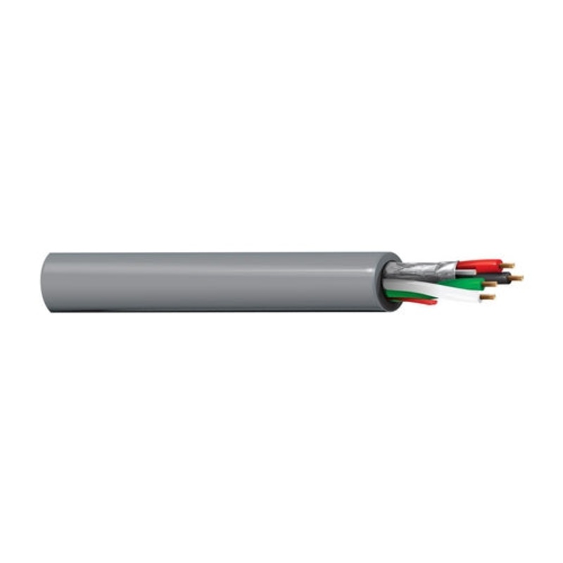 25′ Belden 5542GE 3 Pair 22AWG, 1 Pair Shielded & 2 Pairs Unshielded Alarm Cable