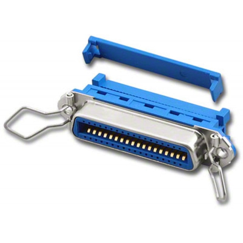 57F-36F, IDC 36PIN/F CENTRONIC BLUE ALL PLASTIC