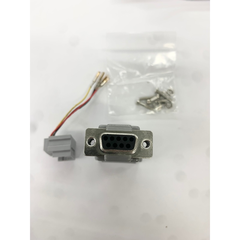 AD-9FT4-G2, DB9 Female to RJ11 4C 2Piece Hood GREY, 9pin Male D-Sub Adapter Kit