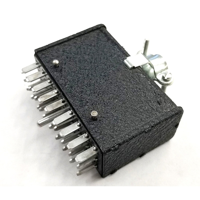 Cinch Jones / Beau P327CCT, 27 Pin Male Cable Mount Connector ~ 10A @ 250V AC