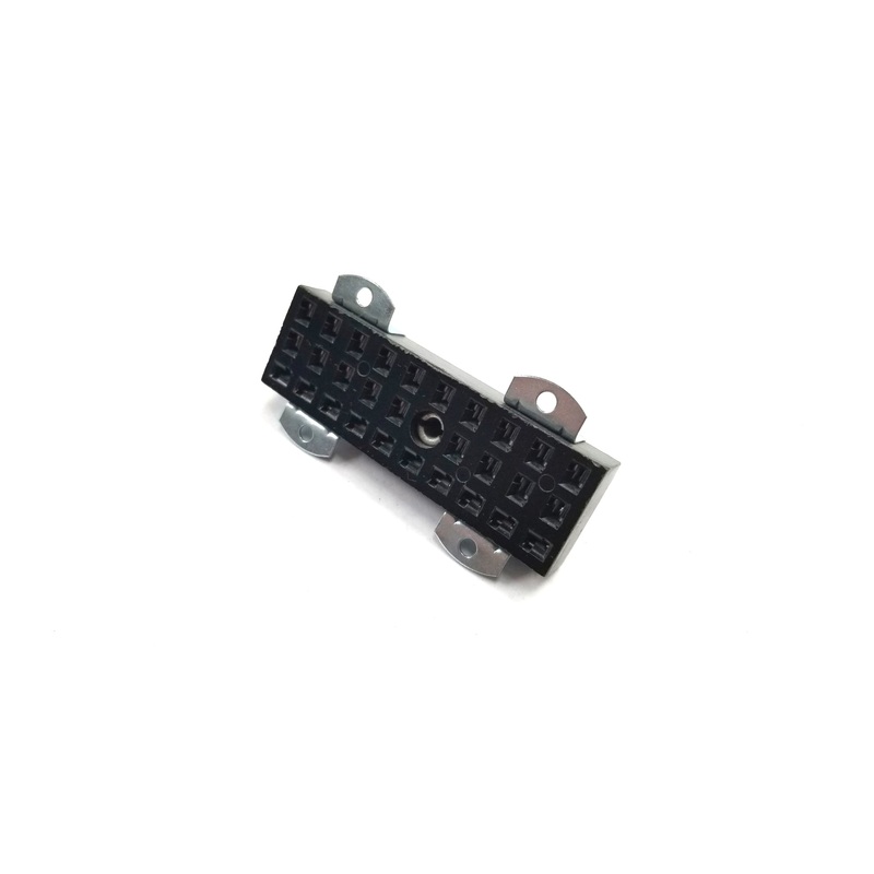 Cinch Jones / Beau S330AB, 30 Pin Female Angle Bracket Connector ~ 10A @ 250V AC