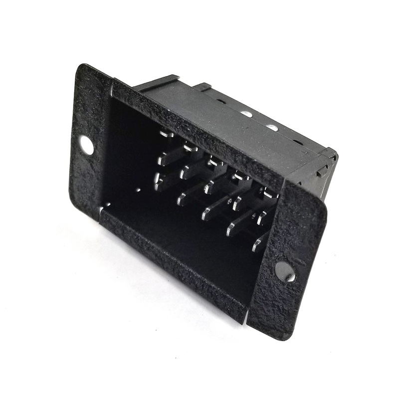 Cinch Jones P315DB, 15 Pin Male Deep Bracket Connector ~ 10A @ 250V AC