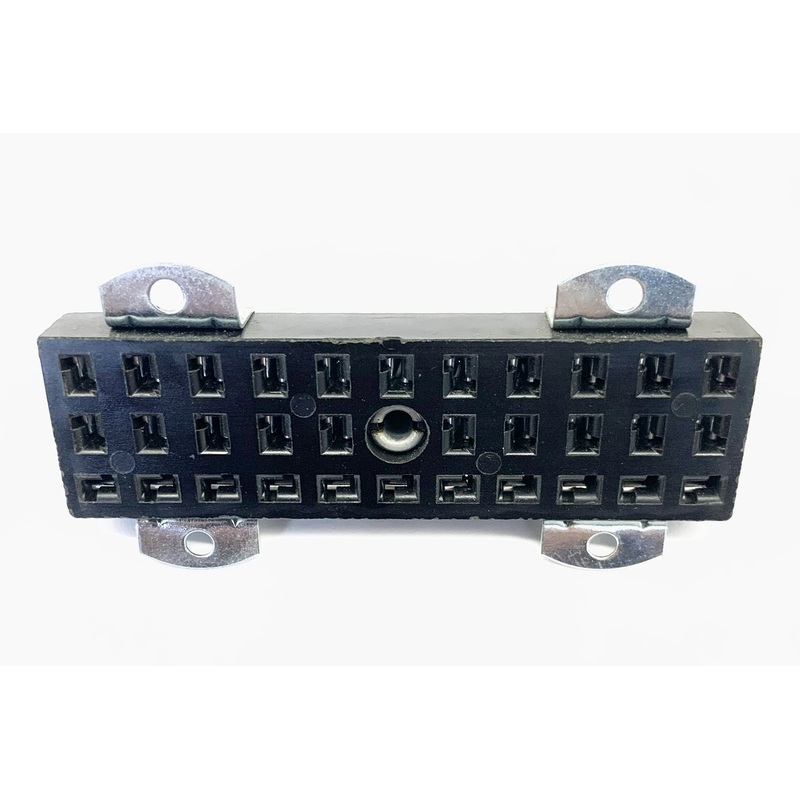 Cinch Jones S333AB, 33 Pin Female Angle Bracket Connector ~ 10A @ 250V AC