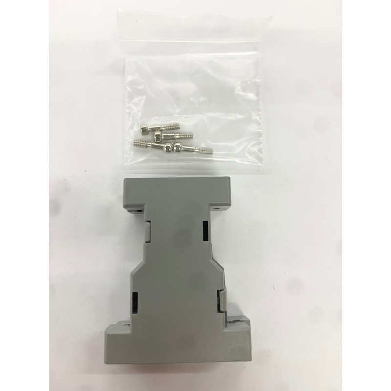 DP-15/9C-G, DB25 to DB9 Plastic Hood, Gray Snap