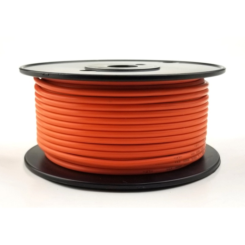 H616-03-100 100FT 16AWG ORANGE Stranded Appliance & Marine 600V Wire UL1015 105C