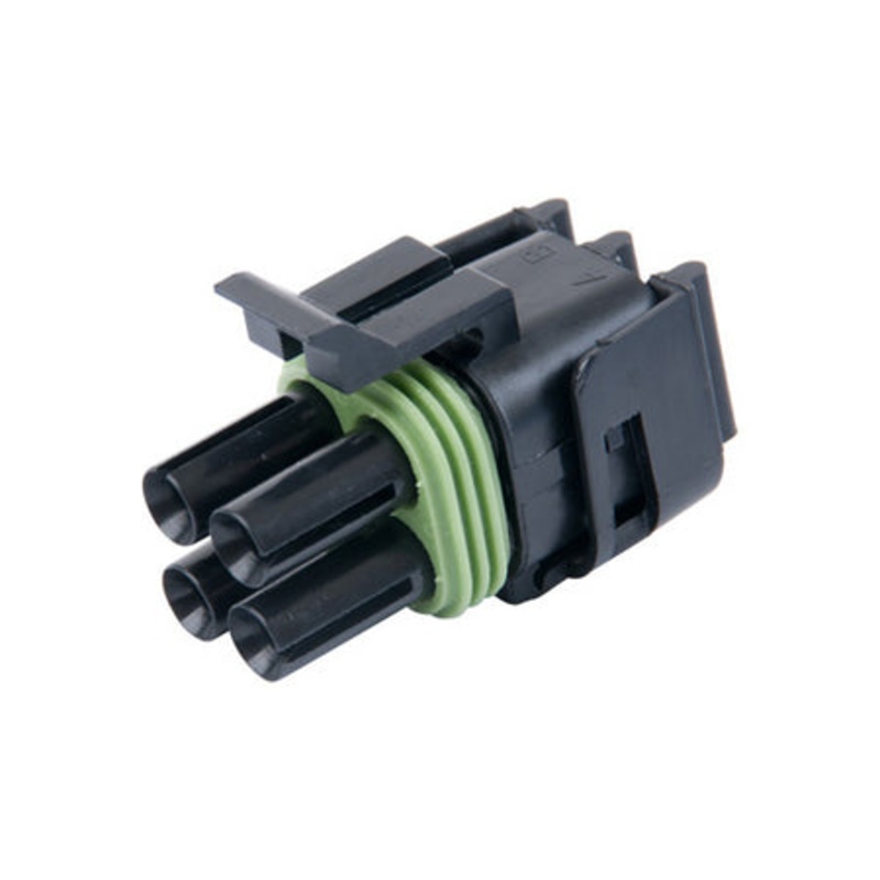 Noble # 8329, 4 Position Weather Pack Female Square (Tower) Housing