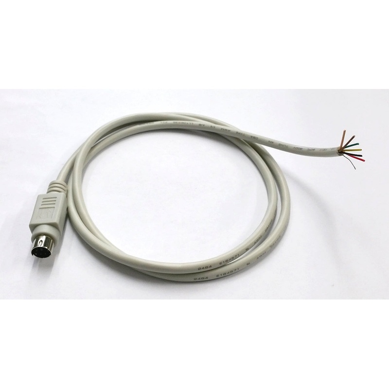 5′ 6 pin Mini DIN Male Pigtail Cable (PS2 Keyboard Mouse) for DIY Projects